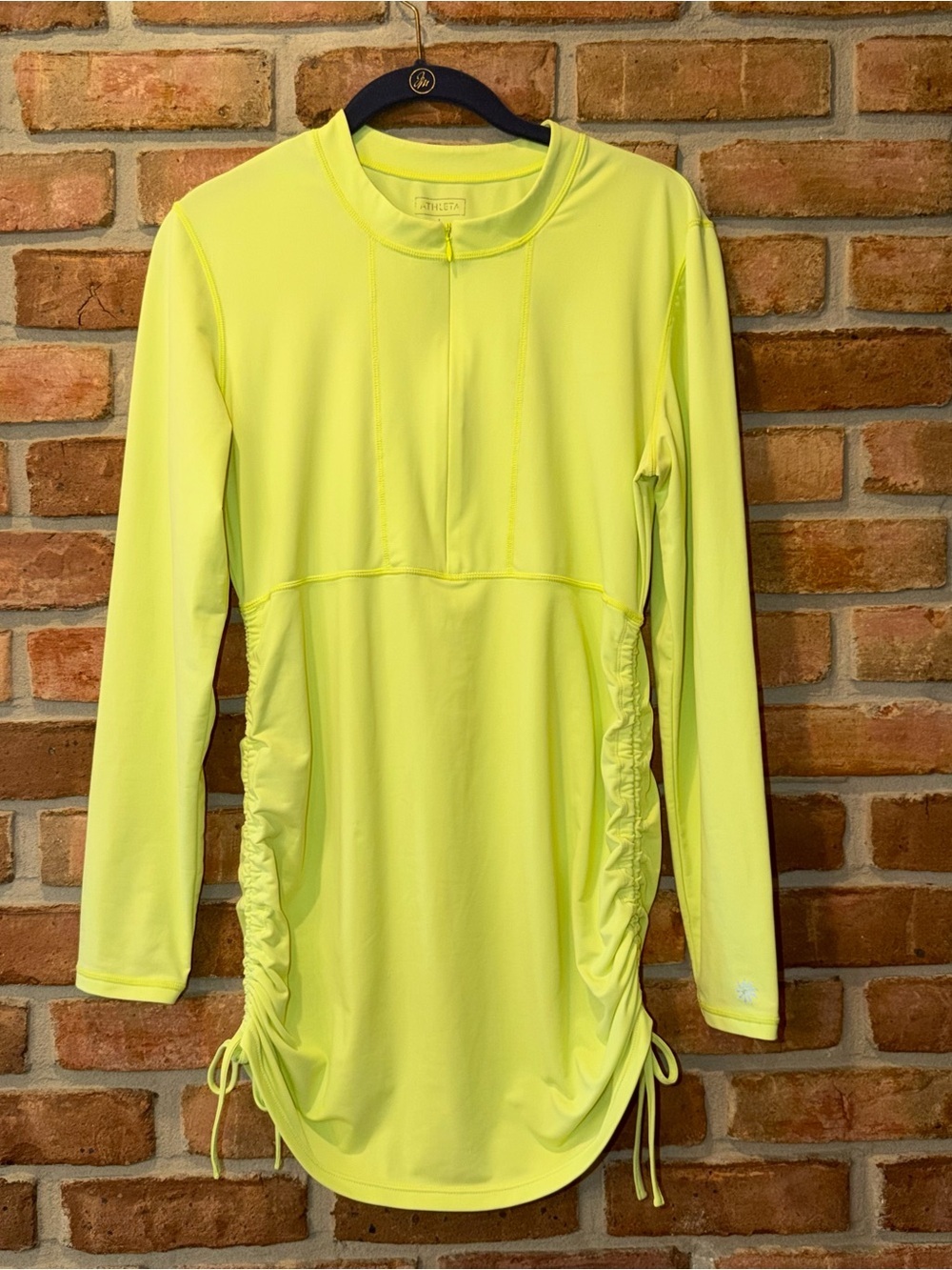 Athleta Long Sleeve Half-Zip Athletic Dress